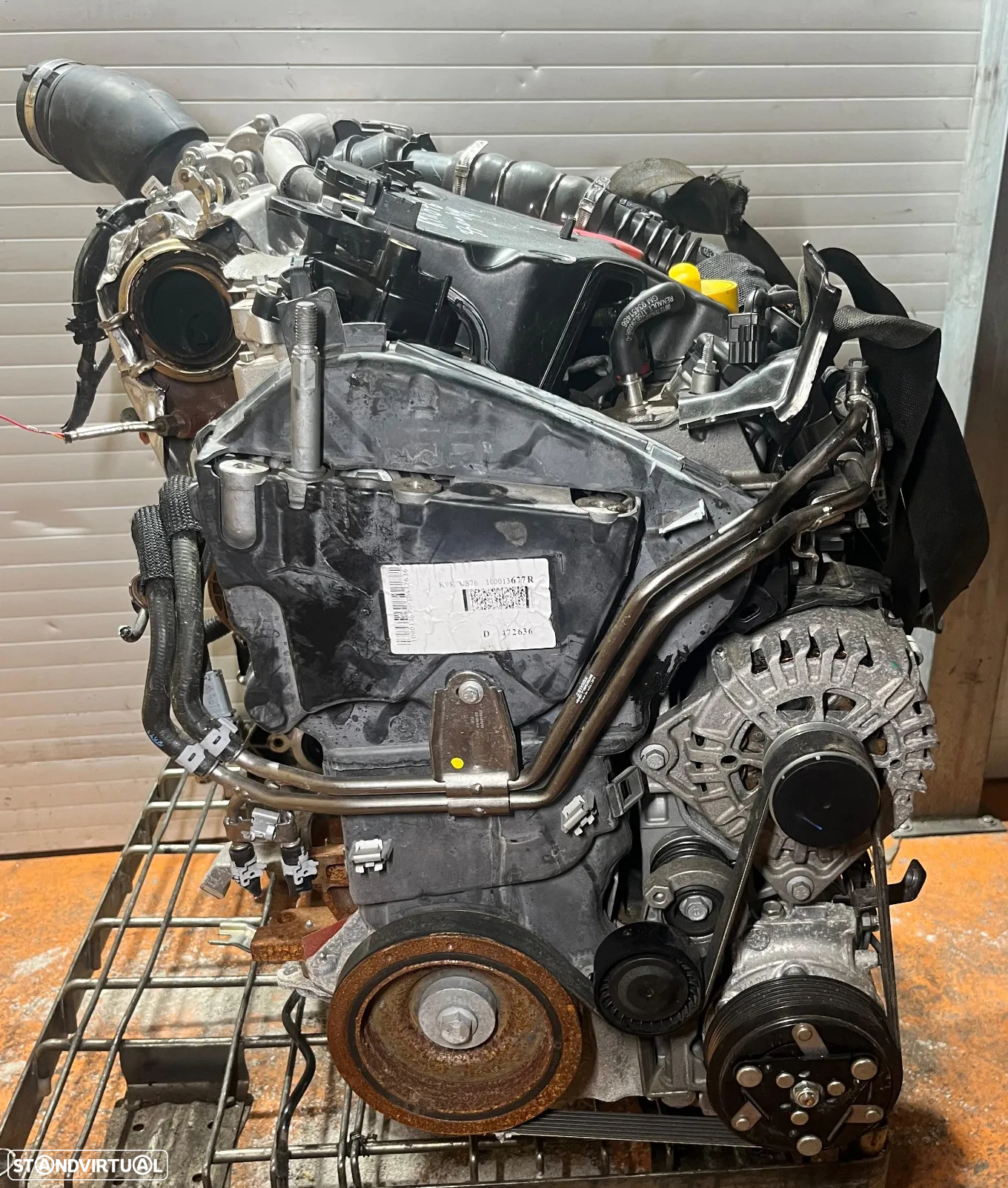 Motor Mercedes Citan/Renault Kangoo/Megane 1.5 Dci Ref: K9K876 com 3300 Kms - 4