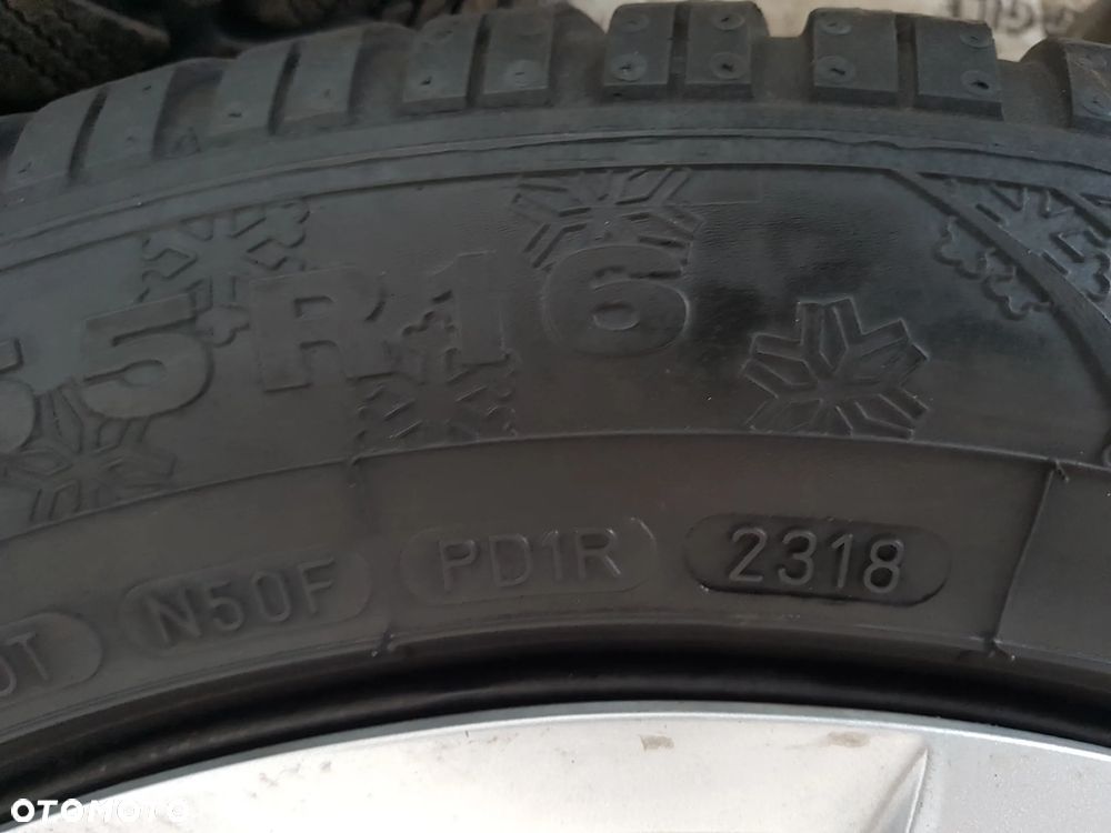 KOŁA ZIMOWE KOŁPAKI 205/55R16 VW GOLF CADDY PASSAT JETTA SKODA  AUDI 5X112 - 10