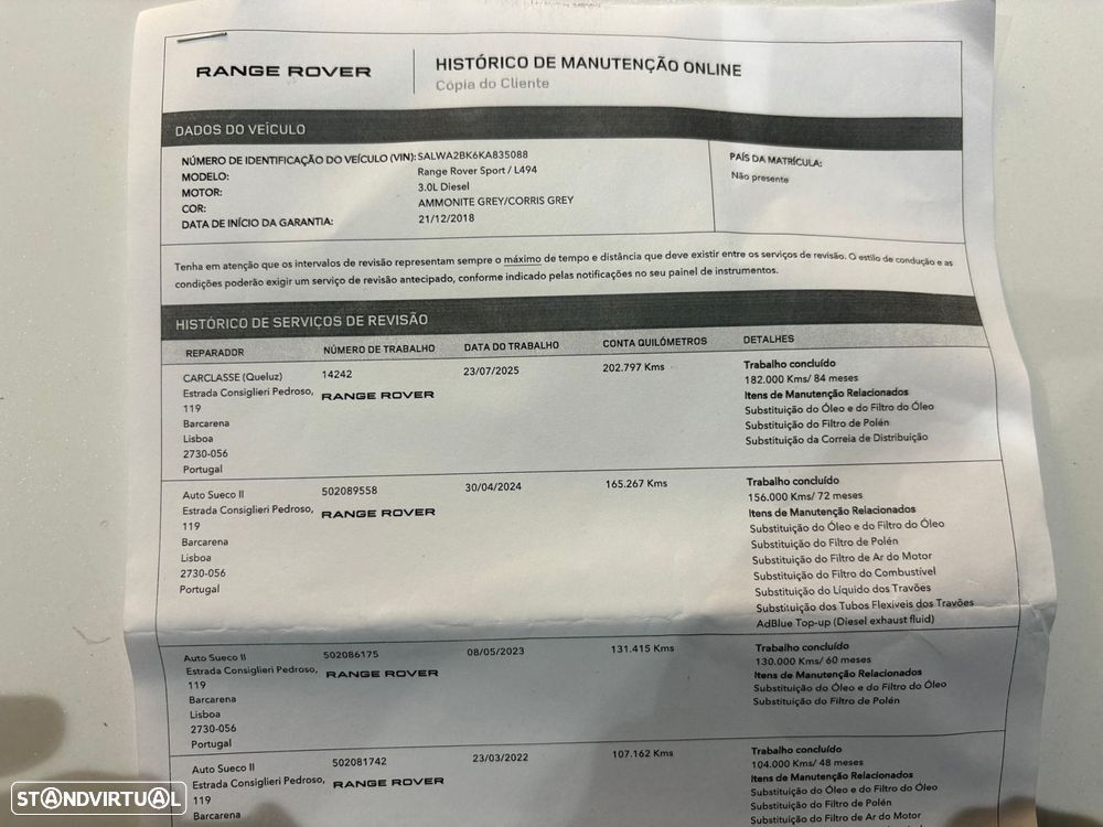 Land Rover Range Rover Sport 3.0 SDV6 Autobiography Dynamic - 58