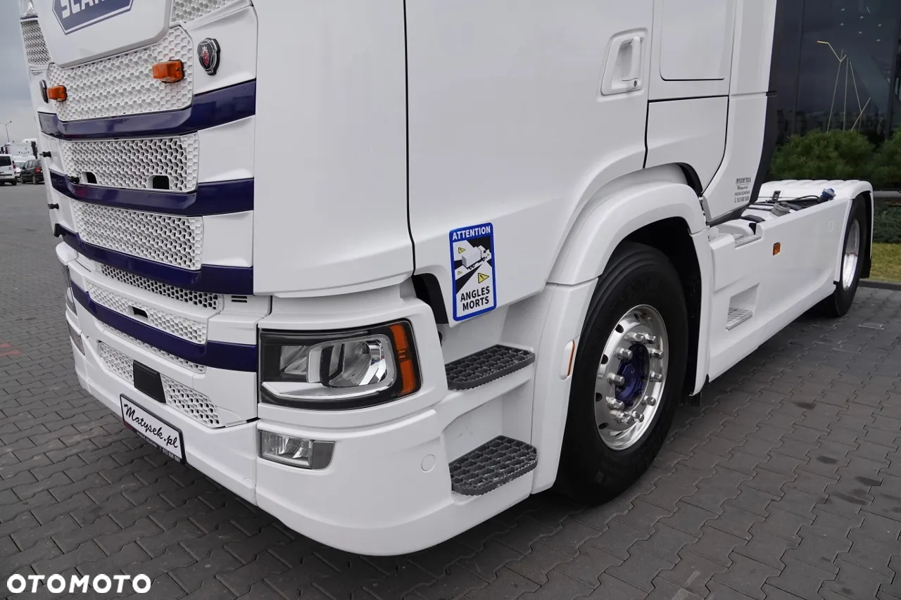 Scania S 500 / RETARDER / KLIMA POSTOJOWA   / PRZÓD NA PODUSZKACH / OPONY 100% / ALUFELGI SPROWADZONA / PO KONTRAKCIE SERWISOWYM - 11
