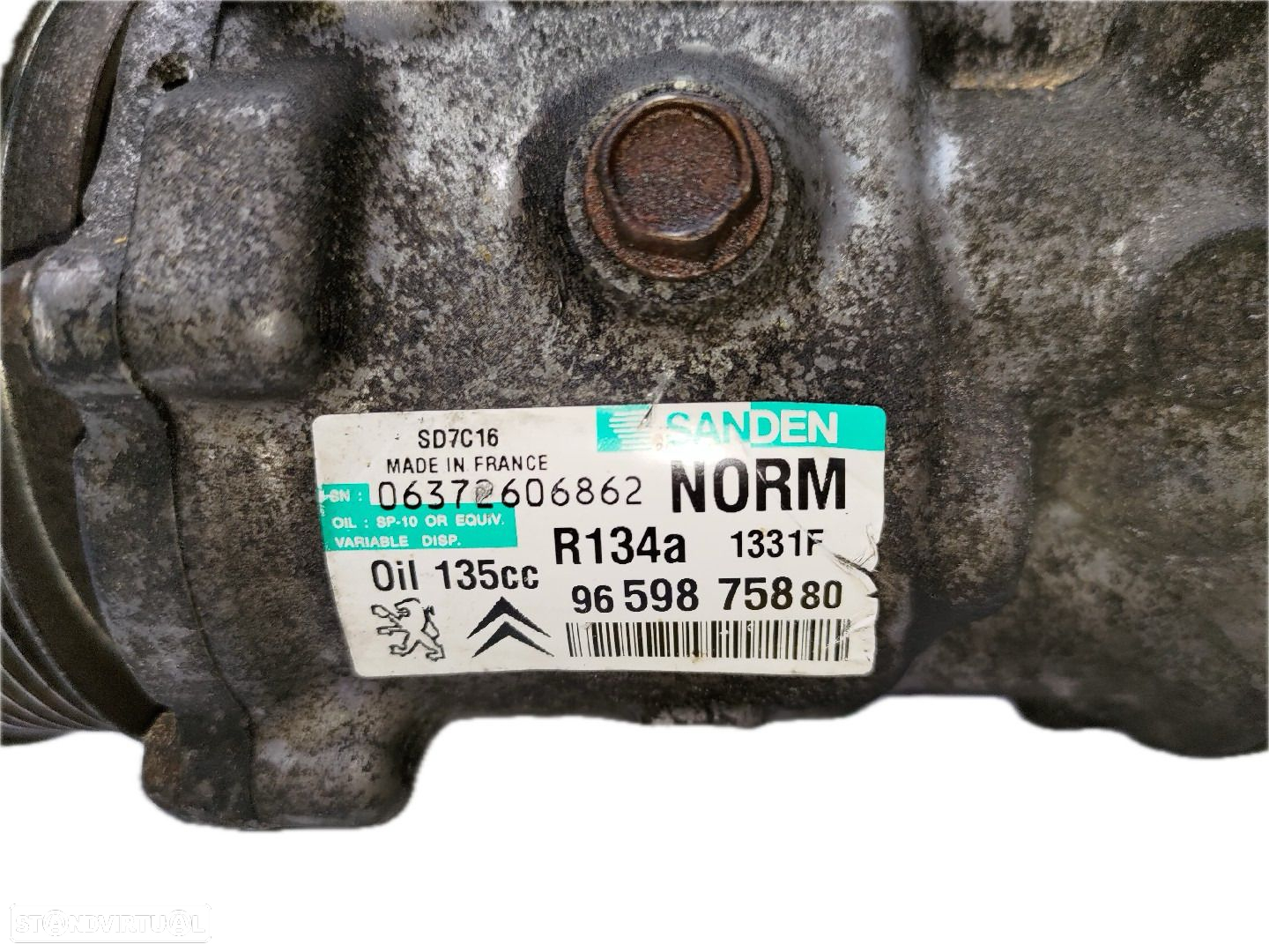 Compressor Ar Condicionado Citroën C4 Picasso I Veículo Multiuso (Ud_) - 7