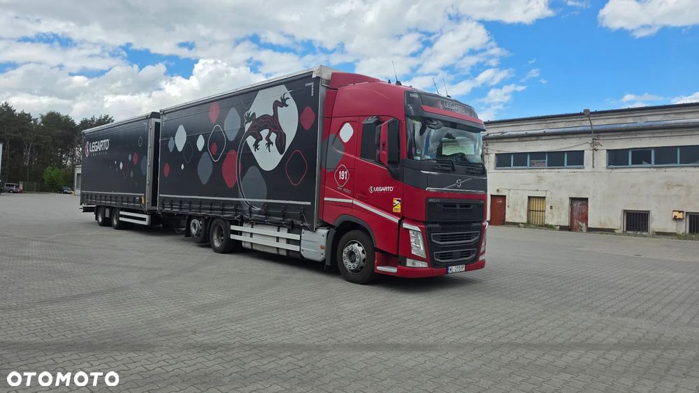 Volvo Volvo FH 460 / ZESTAW TANDEM 120M3 / 7,7m+7,7m /PRZEJAZDOWY / SALON PL / ZŁOTY KONTRAKT SERWISOWY - 32