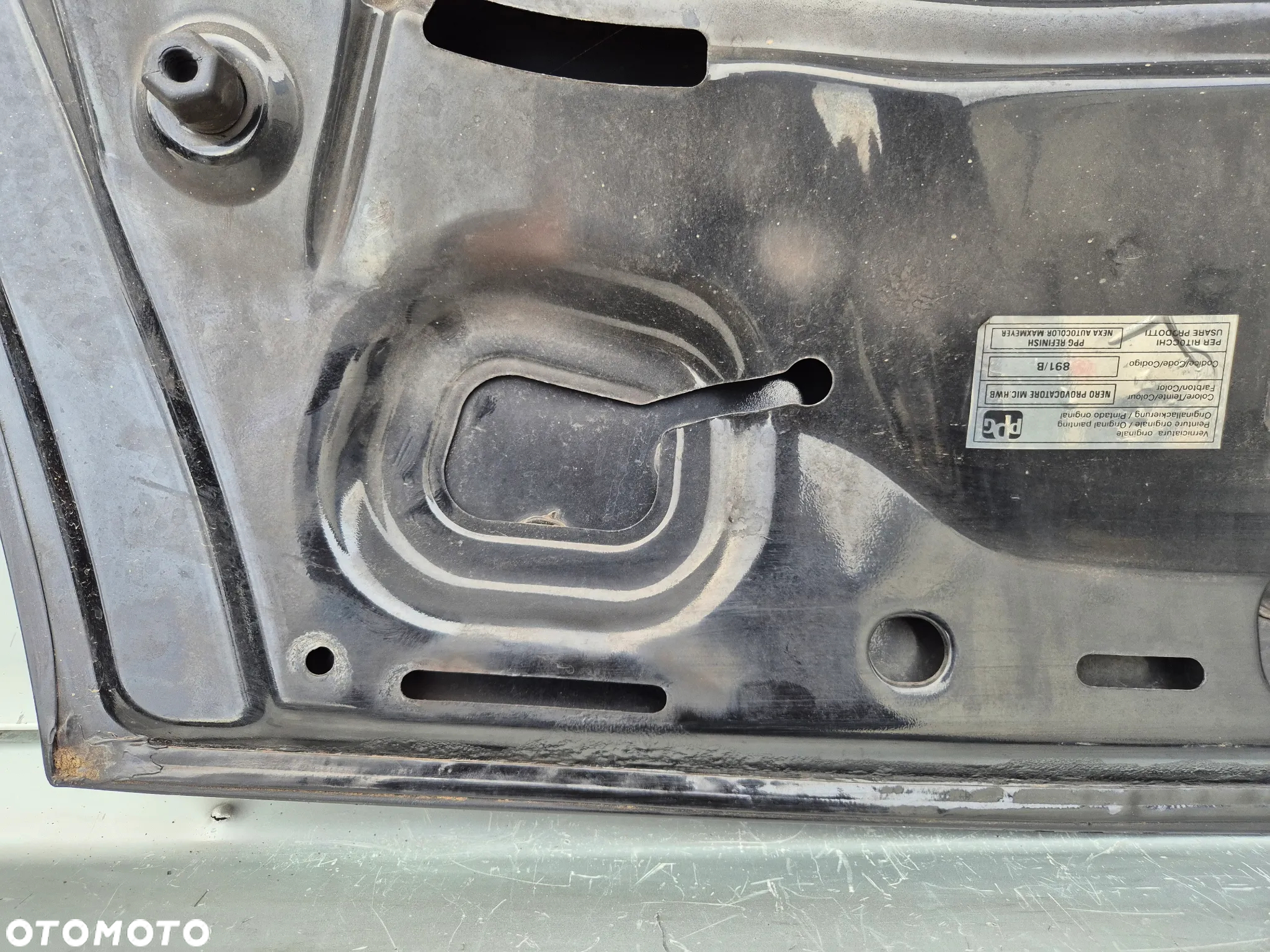 Maska pokrywa silnika Fiat Grande Punto Evo 891/B - 4