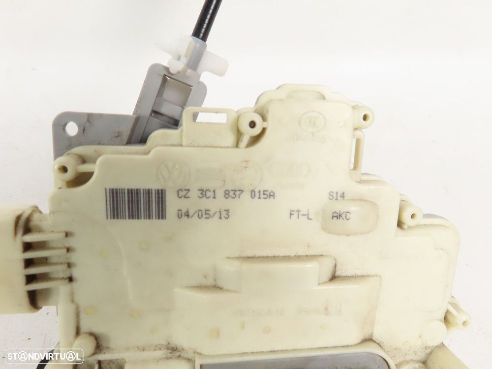 Fecho da porta Esquerdo/Frente Seminovo/ Original SEAT IBIZA IV (6J5, 6P1)/VW PA... - 4