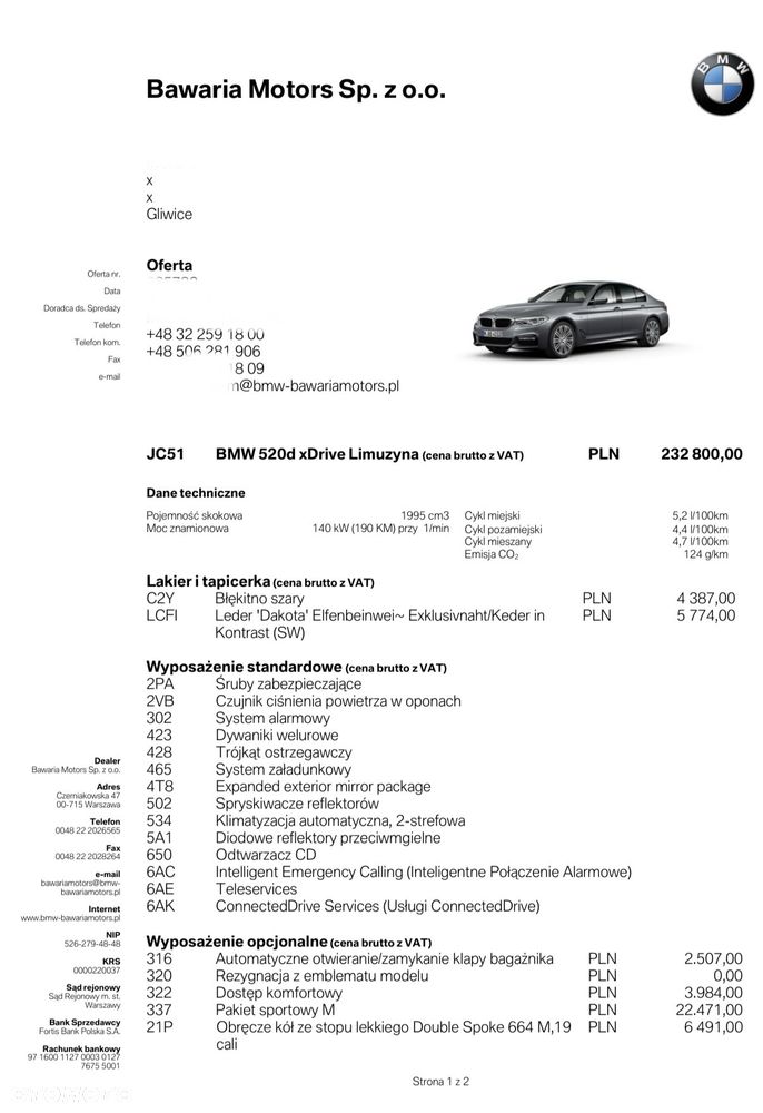 BMW Seria 5 520d xDrive - 15