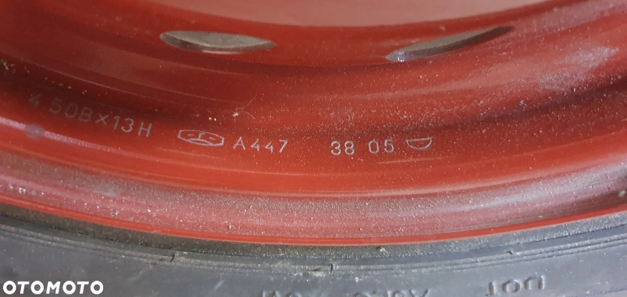 Koło zapasowe dojazdówka zapas S 135/80 R13 4X98 Fiat Panda II - 11