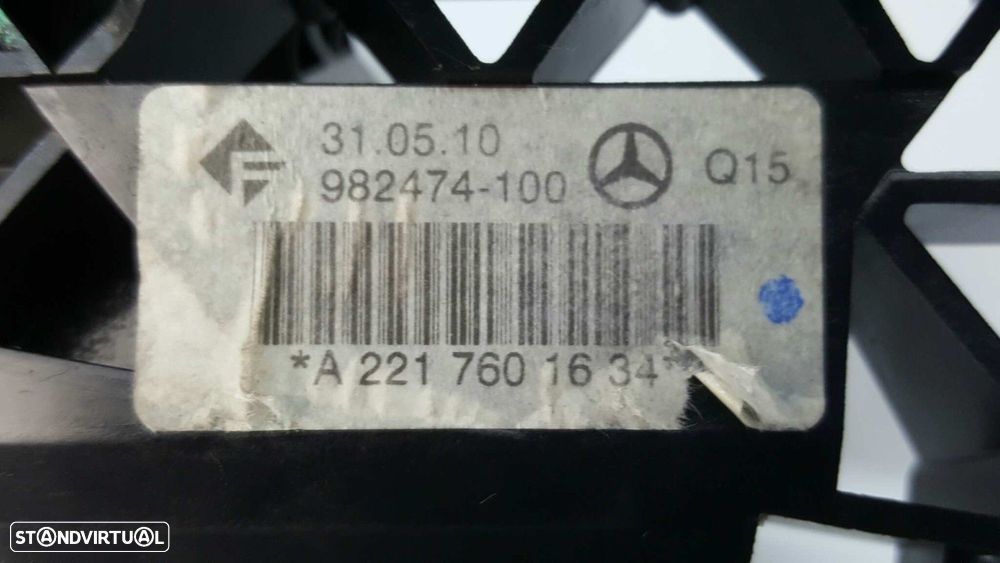 PUXADOR EXTERIOR TRASEIRO DIREITO MERCEDES CLASE S (W221) BERLINA S 350 CDI (221... - 5