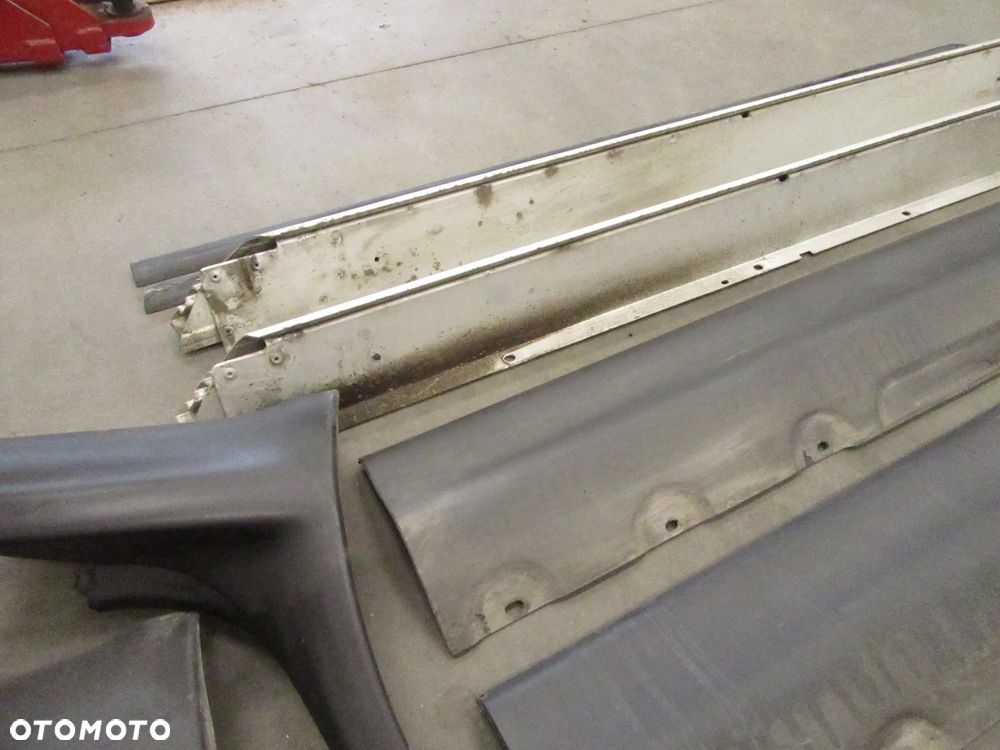 Listwy progowe nakładki nadkola stopień aluminiowy BMW E53 X5 - 26