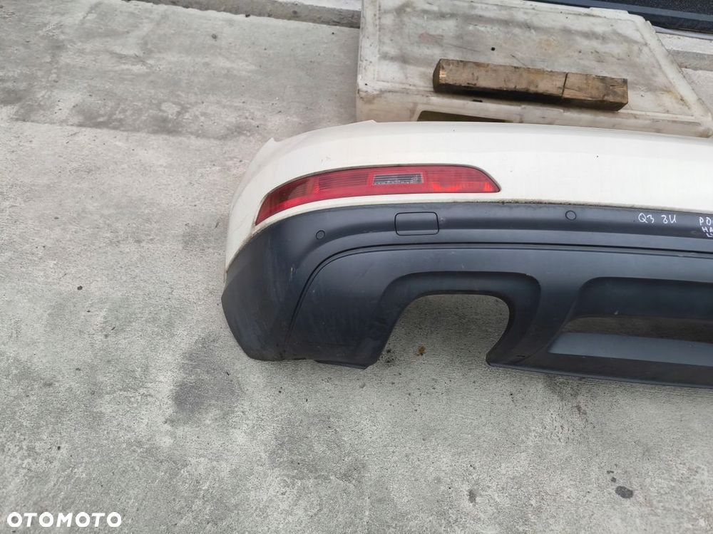 ZDERZAK TYLNI TYŁ AUDI Q3 8U LY9K PDC HAK ORYGINAŁ KOMPLET ! - 13