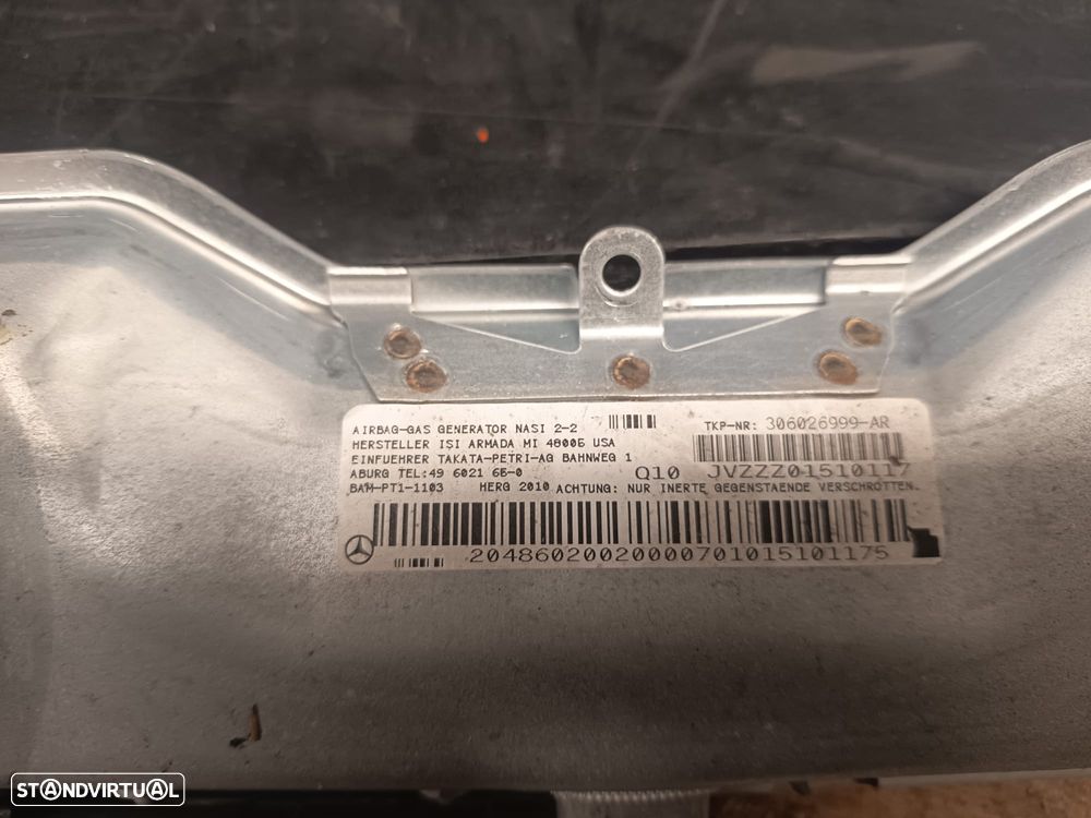 Airbag Joelhos Direito MERCEDES-BENZ C-CLASS T-Model (S204 Ref: 2048602002 - 3