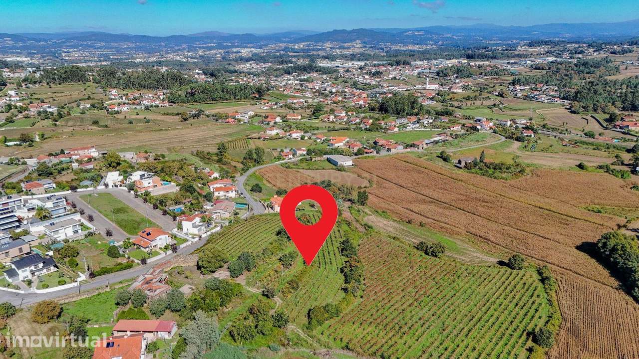 Terreno com Vista Panorâmica em Gamil, Barcelos - Grande imagem: 2/13