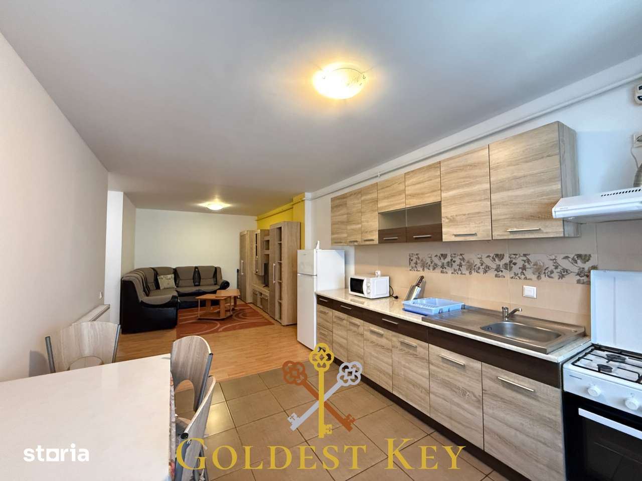 Apartament spatios cu 3 camere, 2 bai si balcon Dambul Rotund — fotografia 3