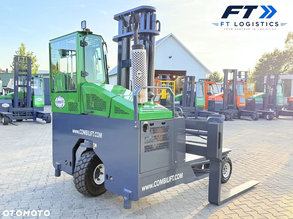 Combilift WÓZEK CZTEROKIERUNKOWY - WIELOKIERUNKOWY | COMBILIFT C4000 | GAS | DUPLEX 4100 MM | SZEROKI POZYCJONER WIDEŁ | NOWE OPONY | OGRZEWANIE | PO SERWISIE | STAN IDEALNY - 7