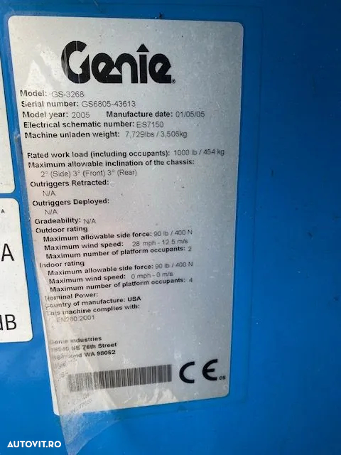 Genie GS-3268 Electrica - 3