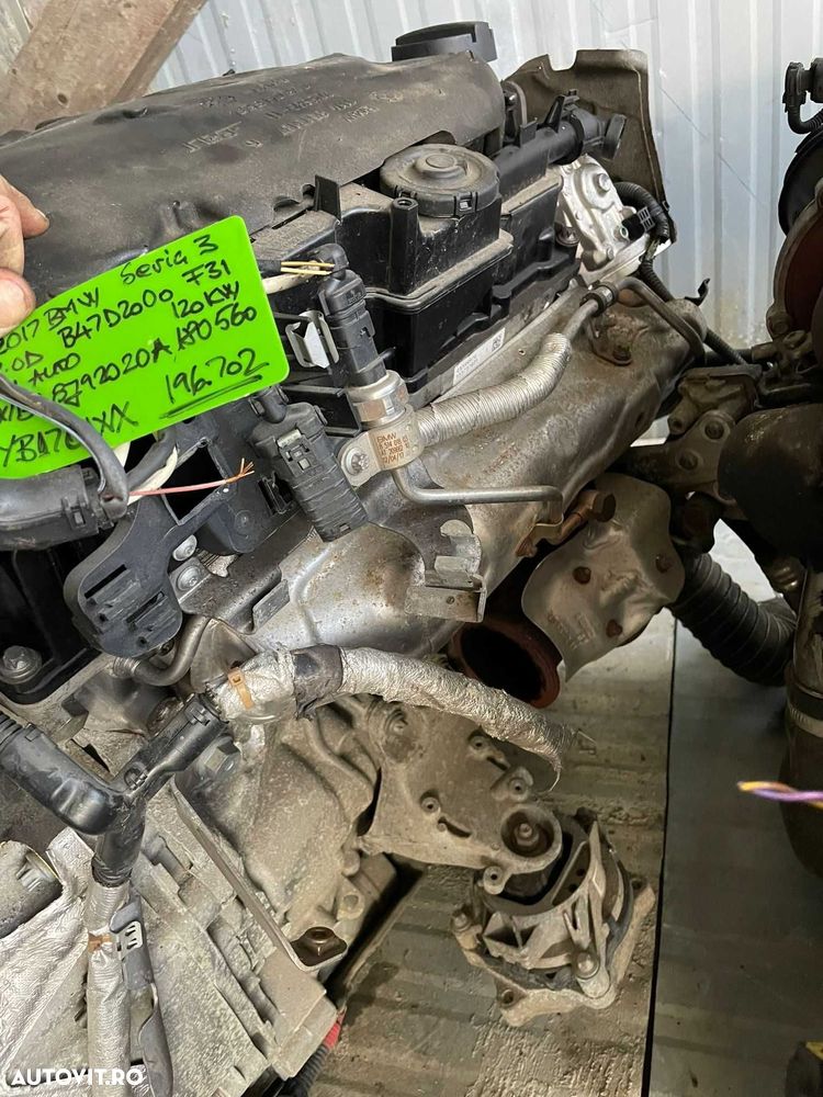 Motor BMW 2.0 Diesel B47 – BMW Seria 3 – 196.702 km - 1