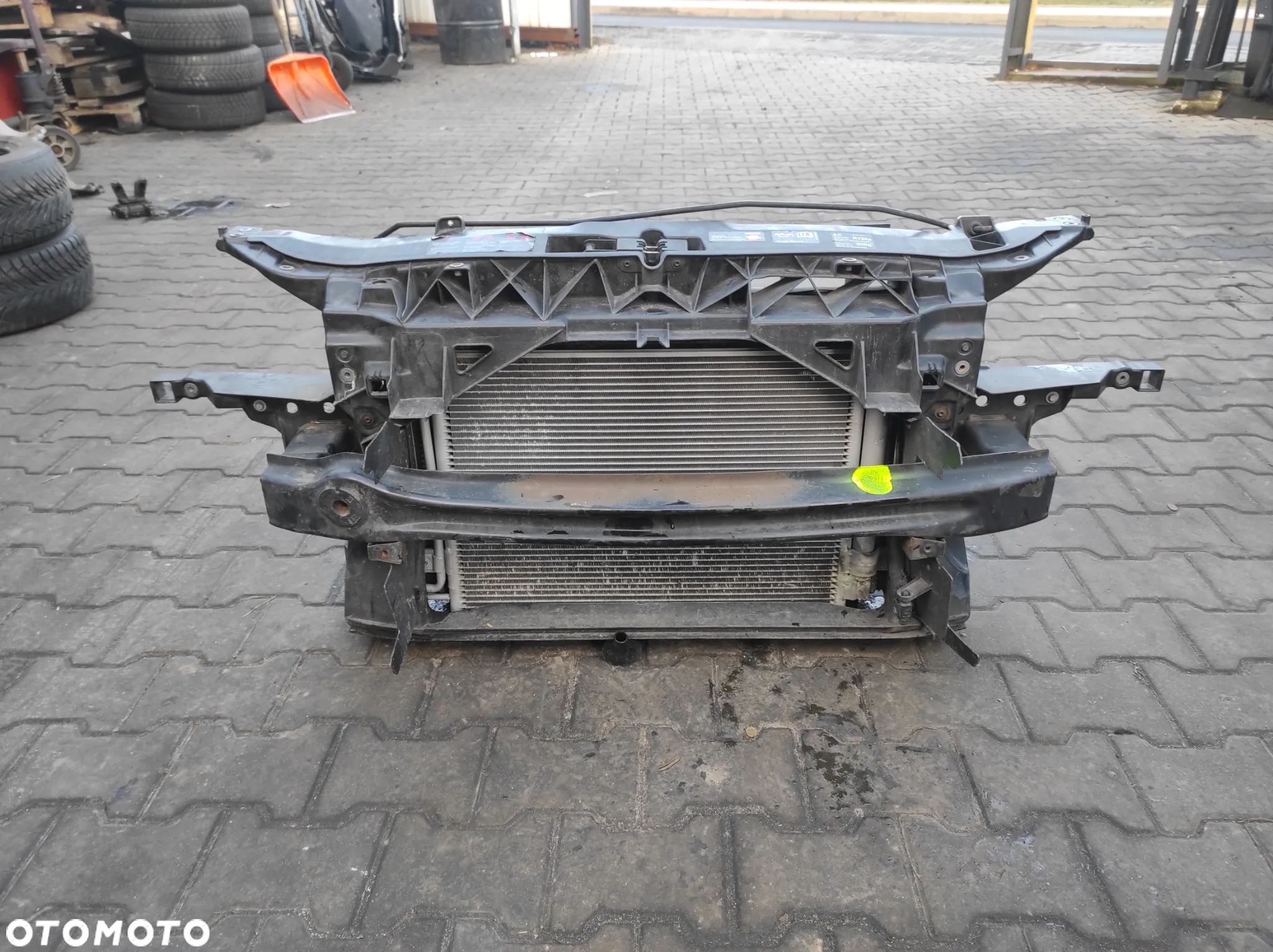 SEAT LEON II 2 1P0 1.4 TSI CAX INTERCOOLER WODNY  PAS PRZEDNI WZMOCNIENIE CZOŁOWE CZOŁÓWKA KOMPLET WIATRAKI WYSYŁKA !! - 1