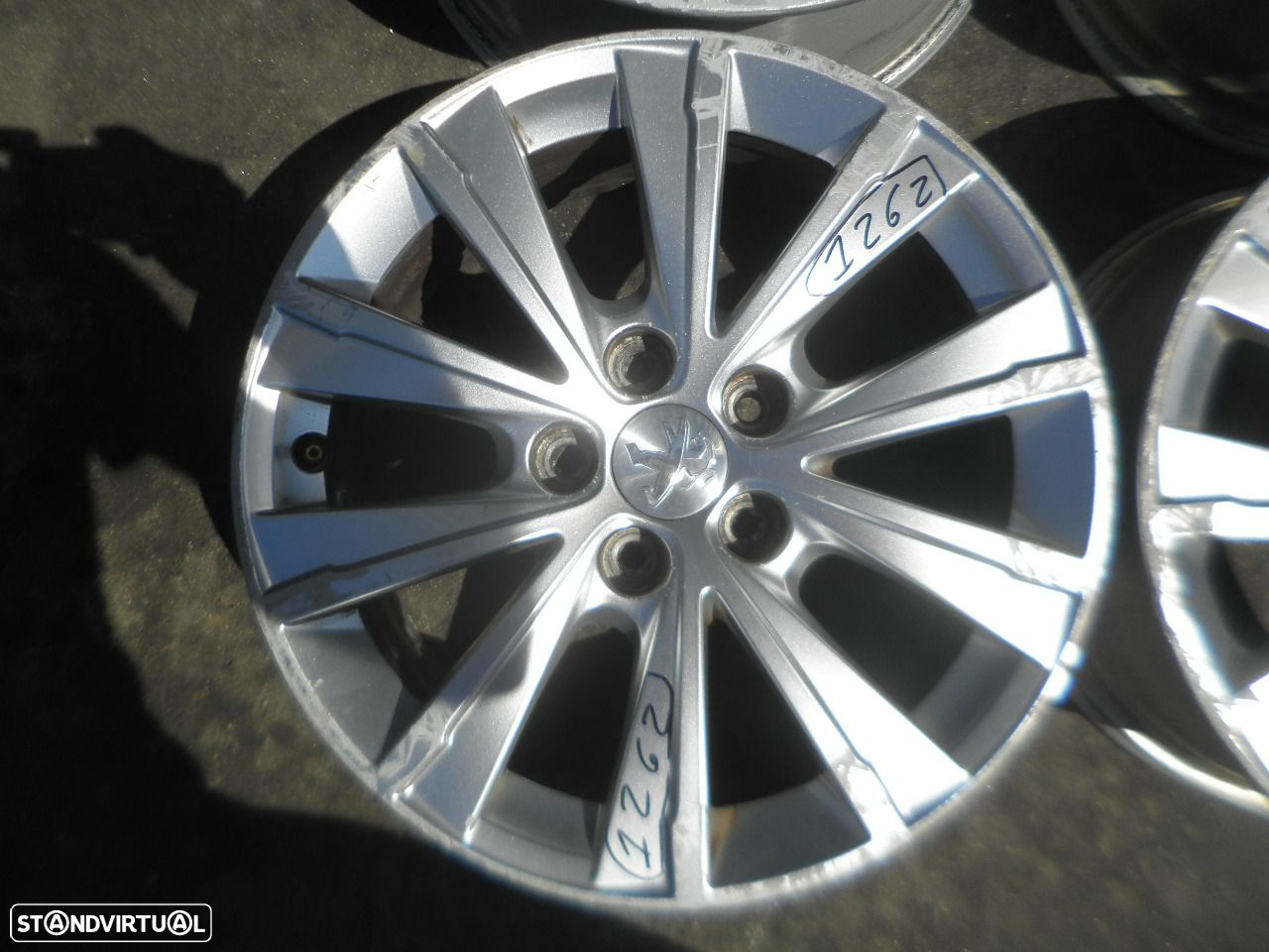 Jogo De Jantes Jgjant1262 PEUGEOT 308 2018 1.5 BLUEHDI 131CV 5P CINZA ET44 7X16 5X108 64.5MM - 3