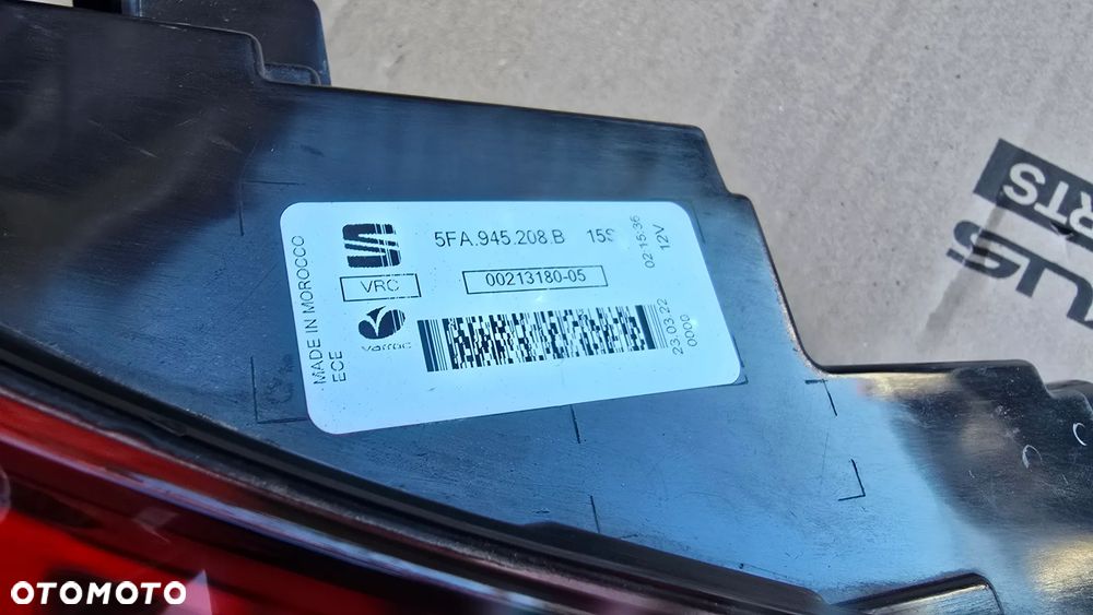Seat Leon IV 5FA 20- Lampa Tył Prawa Led IDEAŁ Jak Nowa 5FA945208B - 4