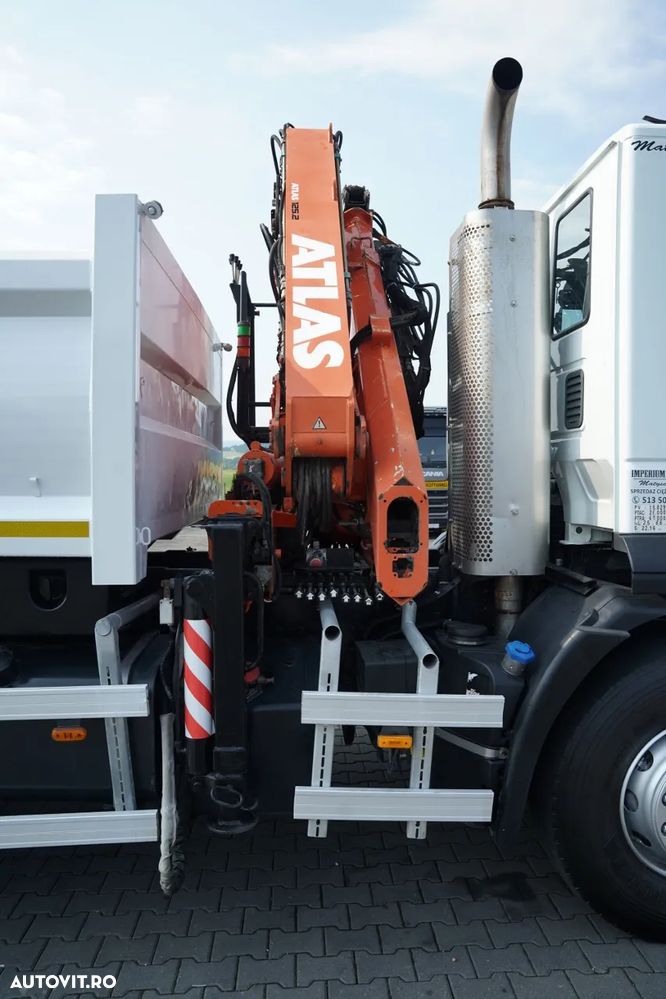 Iveco TRAKKER 410 / 6X4 / 2 PAGINI ATLAS 125.2 BASCULATOR + HDS / HYDROBRAD / ROTATOR / MANUAL / EURO 5 EEV / - 23