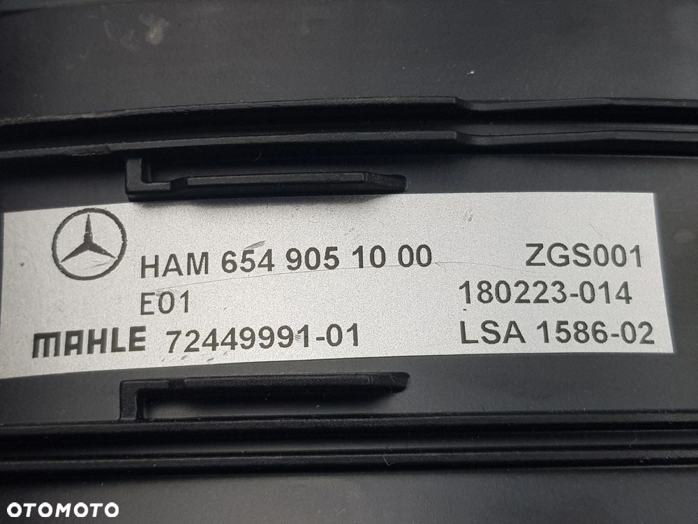 NOWY ORYGINALNY Przewód Rura Dolot powietrza Mercedes w213 A6549051000 - 9