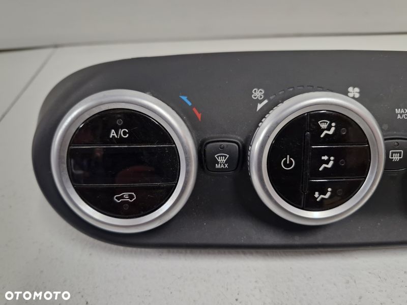 FIAT 500X PANEL STEROWANIA KLIMATYZACJI 07356344800 - 4