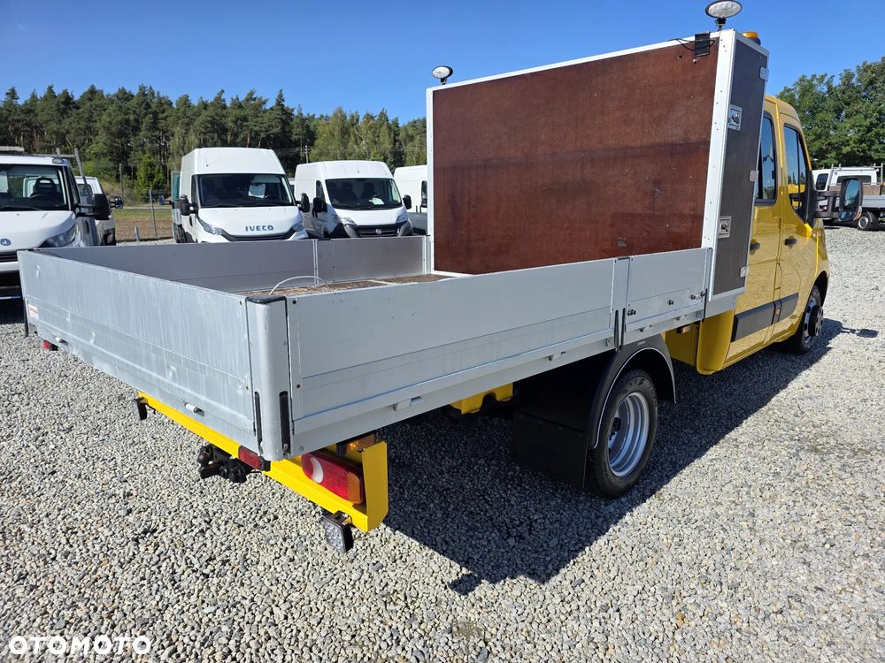 Renault MASTER 2,3 DCI 145 KONNA DOKA BRYGADÓWKA 7 OSOBOWA 3,3M SKRZYNIA KLIMA WEBASTO 162T/KM PRZEBIEGU GWARANCJA BLIŻNIAKI DO 3,5T - 5