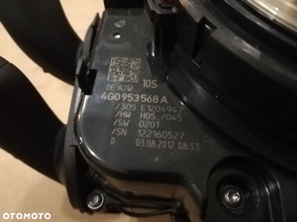 AUDI A6 C7 4G przełącznik zespolony MANETKI TAŚMA AIRBAG PAJĄK 4G0953568A - 2
