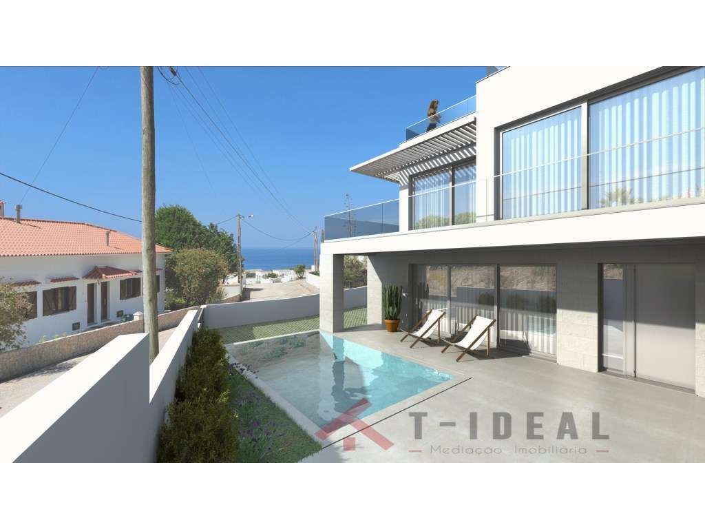 Moradia T3 com Vista Mar, Piscina e Rooftop Panorâmico - Perto da P... - Grande imagem: 2/44