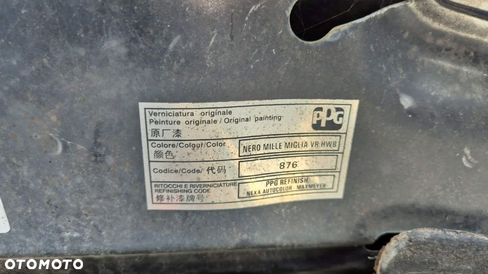 FIAT PUNTO EVO 09-12 1.3 MULTIJET OSŁONA PRZECIWSŁONECZNA DASZEK PRAWA LEWA - 26