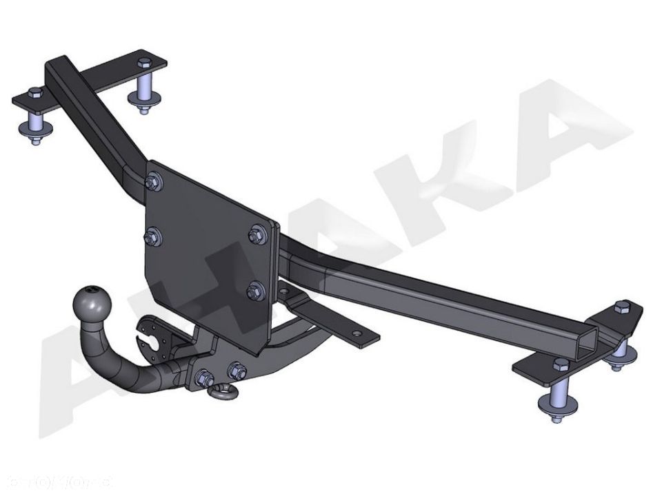 Hak Holowniczy Odkręcany Do Opel Corsa B Hatchback 1993-2000 - 2