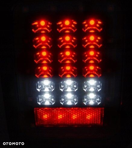 Lampy tyl kpl Full Led Diody Diodowe Tuning Smoke Jeep Wrangler JK 2006-18 - 3