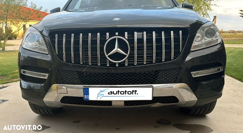 Grila radiator Mercedes ML W166 (12-15) model GT Panamericana - 9