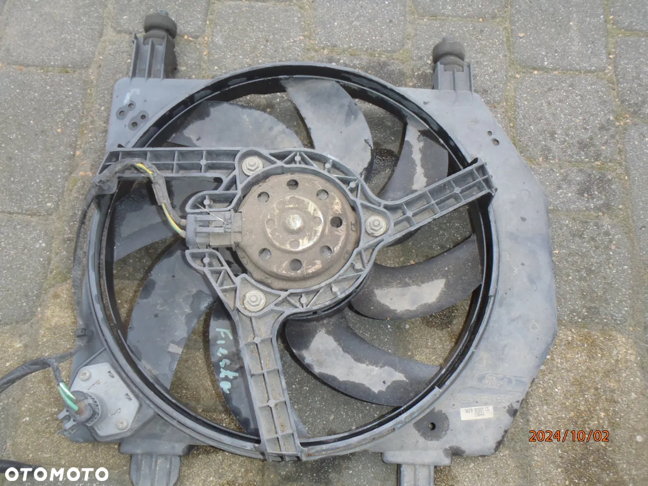wentylator chłodnicy silniczek ramka ford eskort puma fiesta mondeo focus fokus mk3  oryginał posiadam wszystkie części - 15
