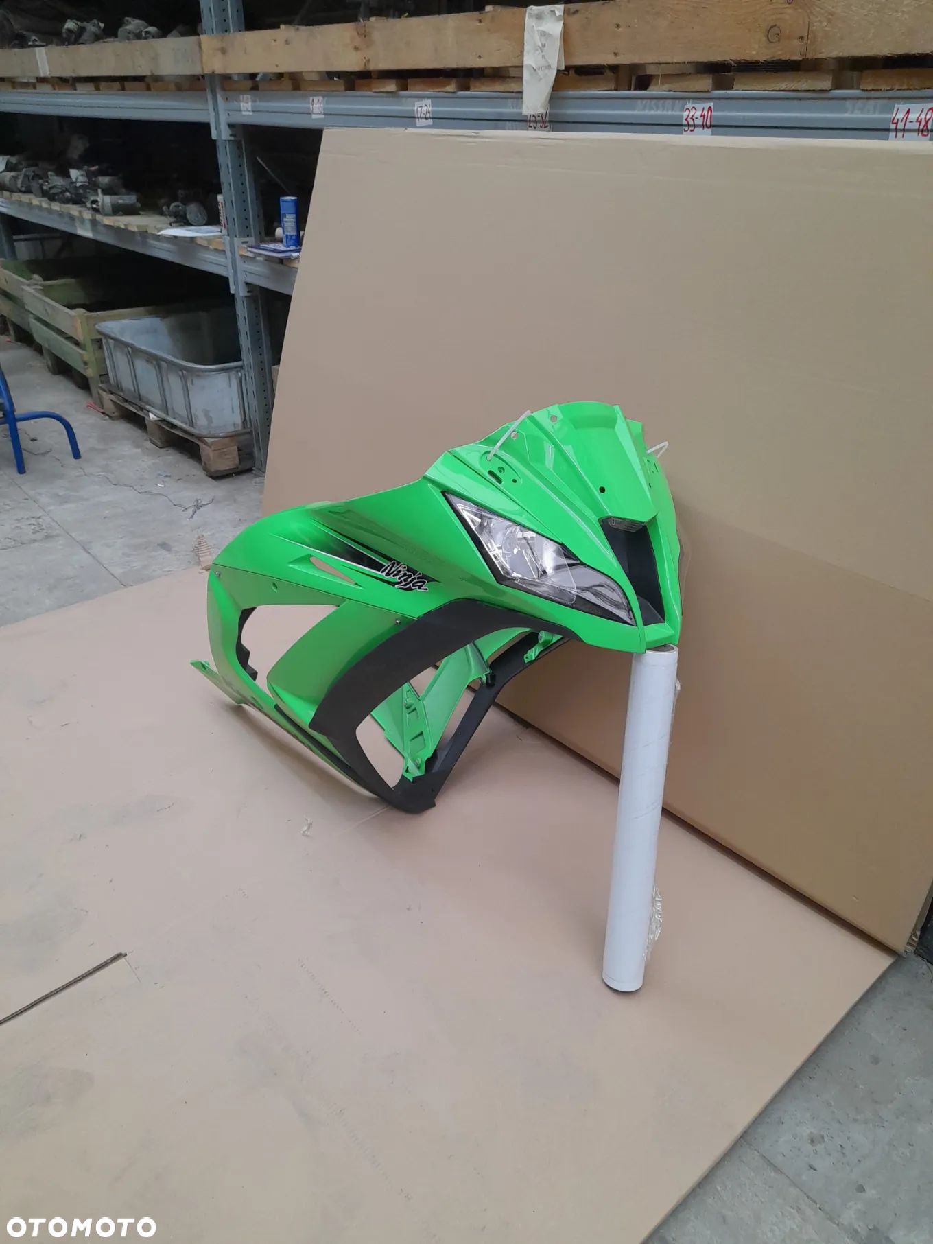 Kawasaki ZX-10R 1000 Ninja (2011 - 2015) KOMPLET OWIEWEK CZASZA BOK LAMPA! NOWY! oryginalny! - 1