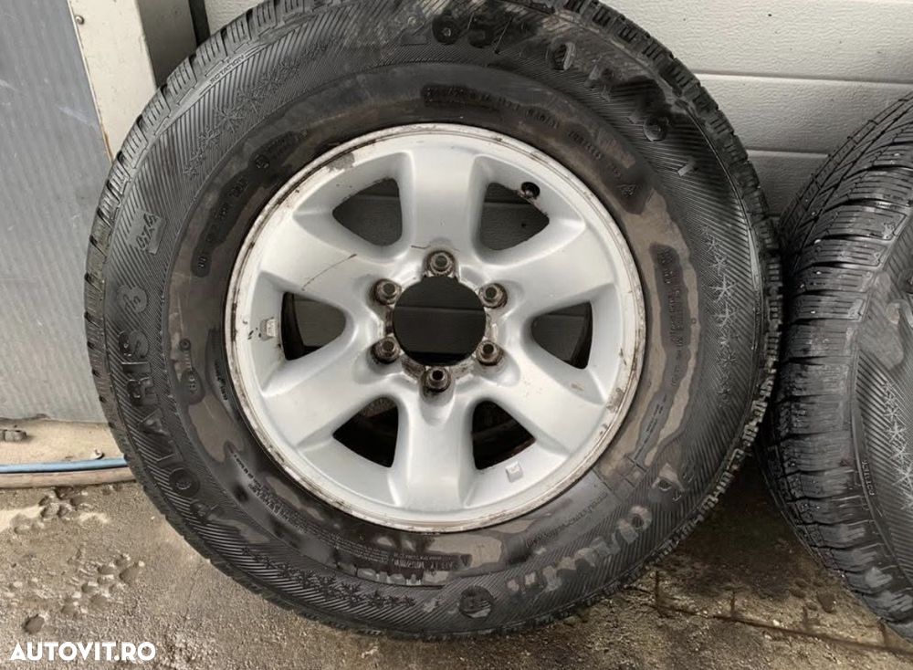Jante roți R16 Prindere distanță între prezoane  (PCD): 6x139.7.  Gaură Centrală (CB): 110 mm Compatibile j120 toyota land cruiser Nissan patrol etc - 8