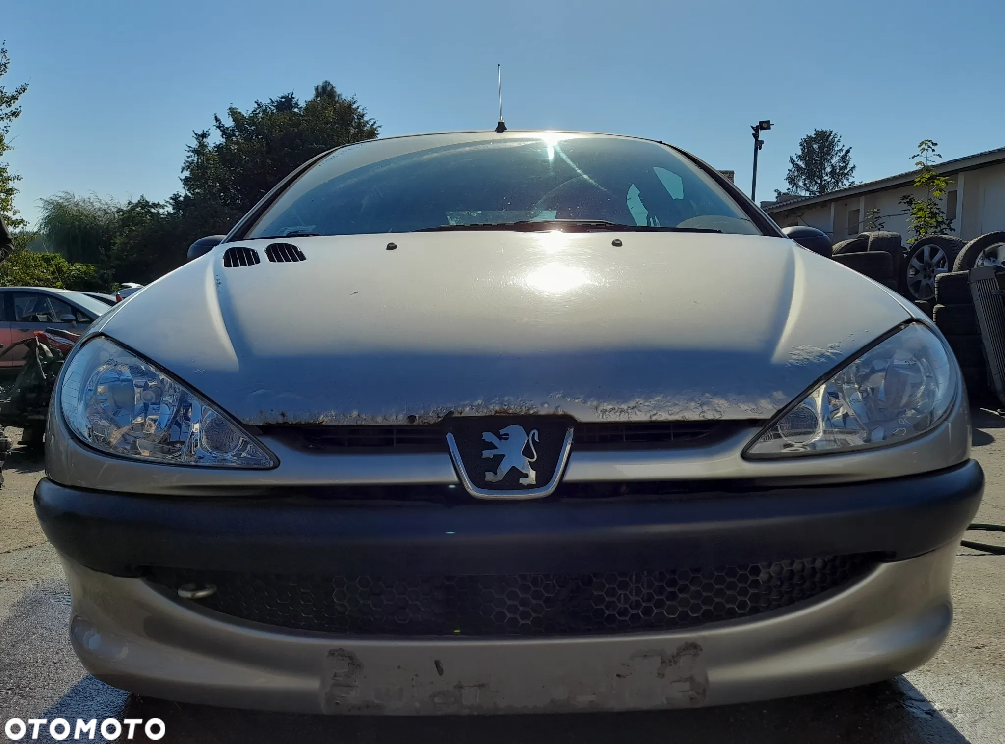 PEUGEOT 206 LIFT DRZWI LEWY TYŁ LEWE TYLNE ETSC - 17