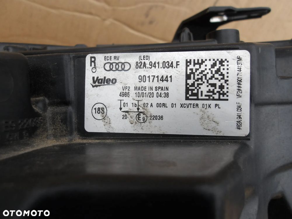 LAMPA LEWY PRZOD FULL LED AUDI A1 82A941033D 82A941034F - 24