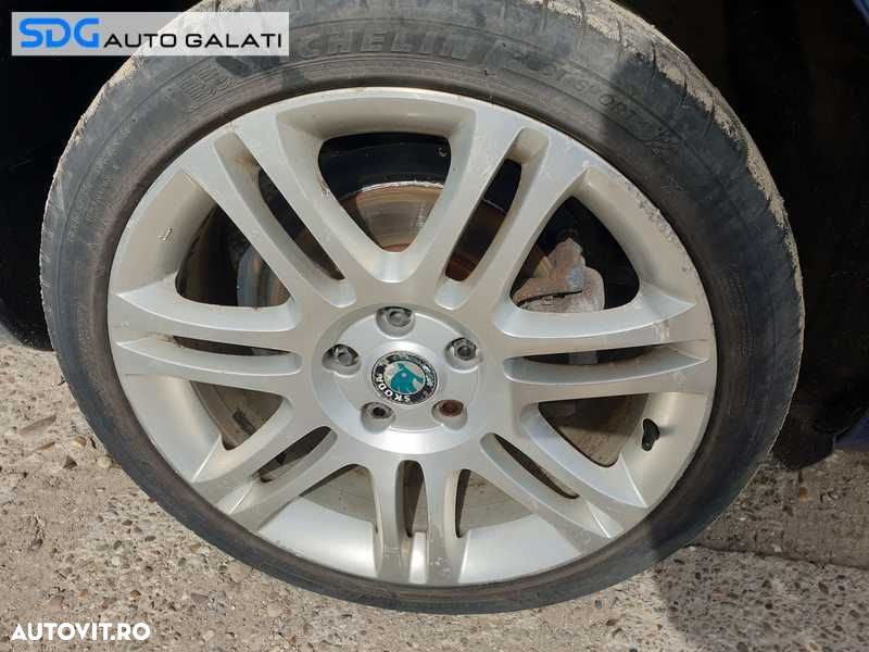 Set 4 Jante Roti Aliaj 225 40 18 R18 5x112 7,5Jx18 ET46 Seat Toledo 3 2005 - 2009 Cod 3T0601025E - 3