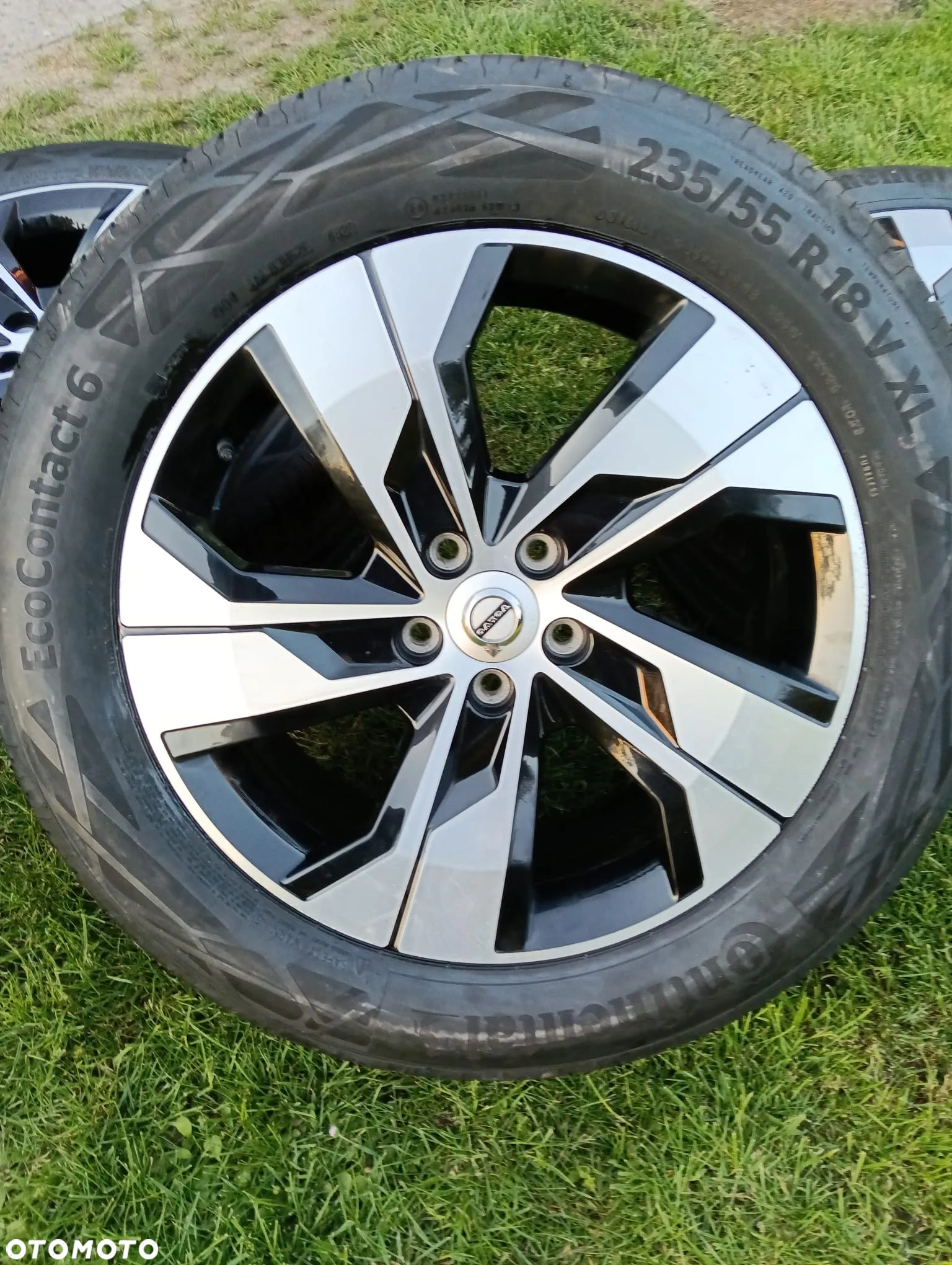 Koła 18 Volvo XC40 18"x7.5" 5-Spoke Black Diamond Cut - 5