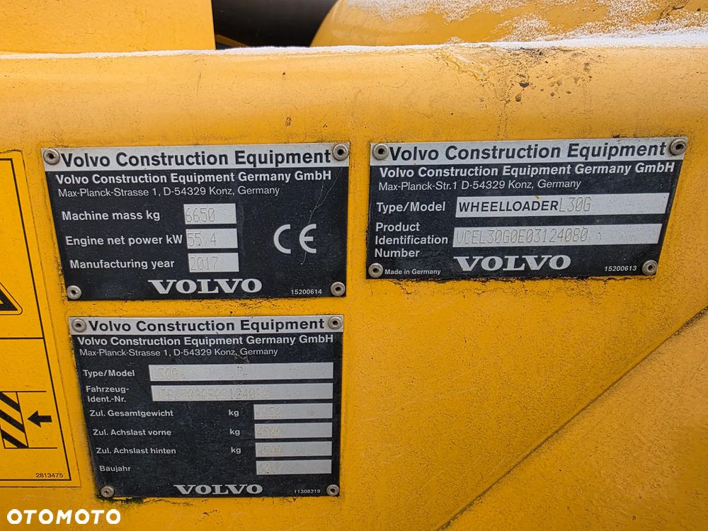 Volvo L30G Krokodyl Widly z Niemiec Cat Liebherr Atlas - 15