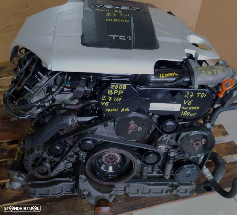para peças Motor Audi A6 2.7TDI V6 180cv BPP 2.7 TDI quattro caixa automatica ZF 6HP-19 JMK - 2