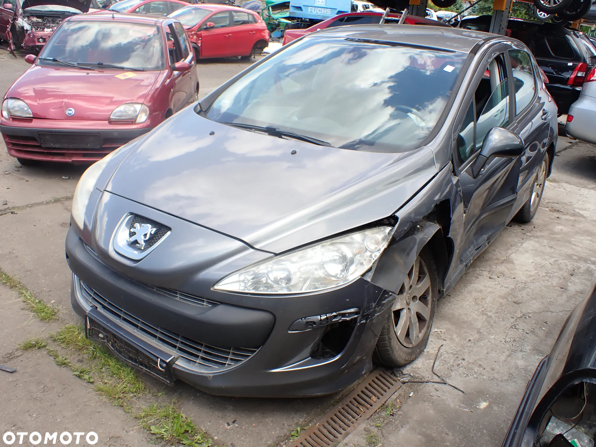 CZĘŚCI - Peugeot 308 1,6HDI 9HX 90KM HB 5D 2009r. lakier KTH INDEX - 8357 - 2