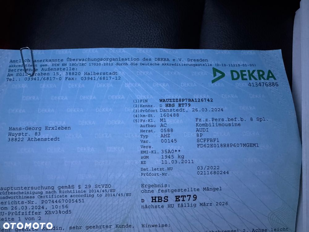 Audi A3 Sportback 2.0 TDI DPF S tronic S line Sportpaket - 40