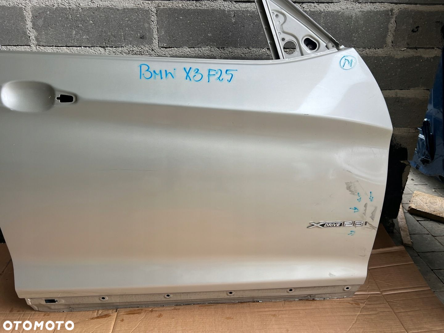 BMW X3 F25 10- DRZWI PRAWE PRZEDNIE PRAWY PRZÓD - 6