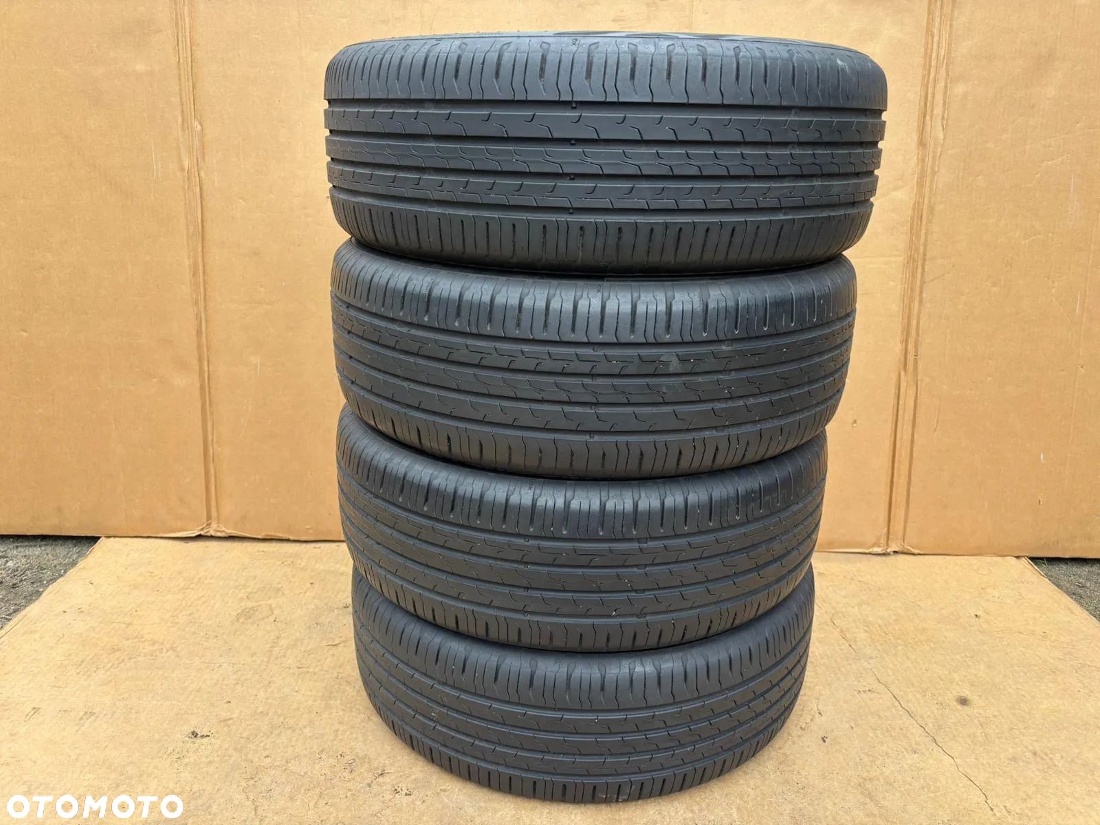 Opony Letnie Continental EcoContact 6 205/55 R17 91W Komplet Ładne - 1