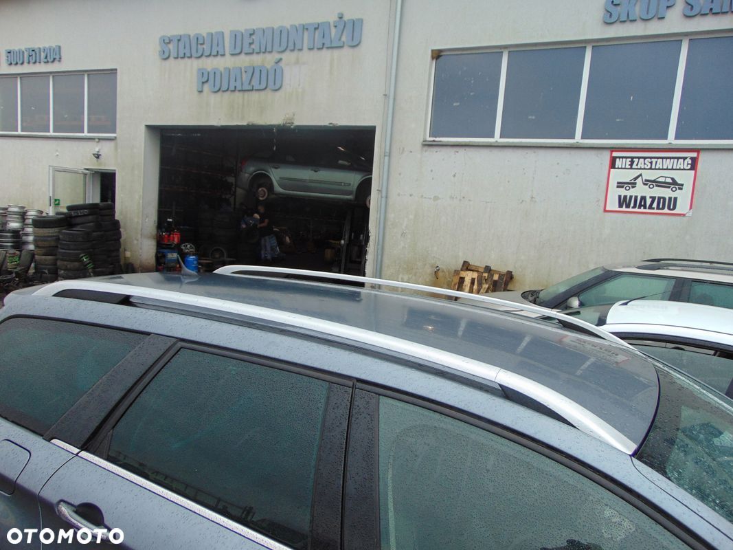RELINGI DACHOWE KOMBI 2X SREBRNE CITROEN C5 III - 1