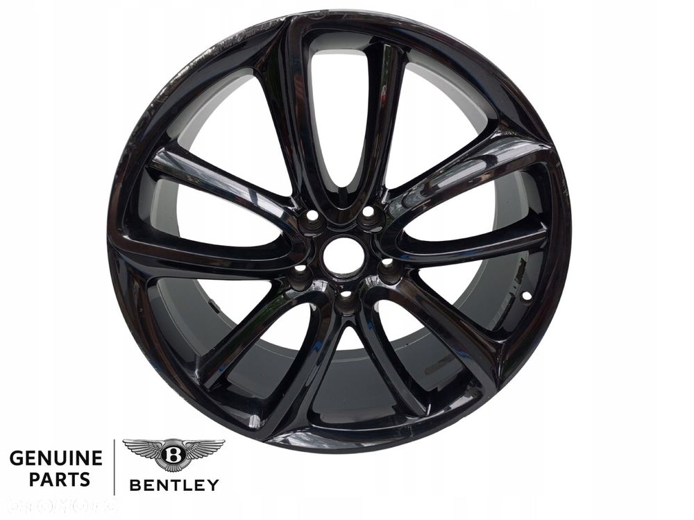 BENTLEY CONTINENTAL GT CZARNA 2015- FELGA ALUMINIOWA 22" 5X130 3SA601025T = - 1