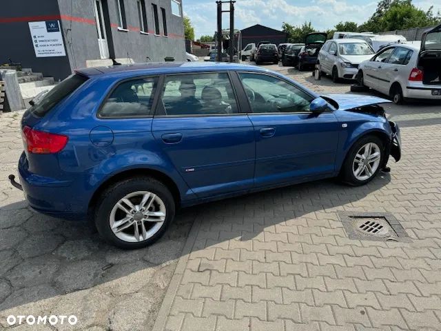 Audi A3 czesci 2.0 FSI BVY lakier LZ5C skrzynia GQP drzwi klapa zderzak sline - 3
