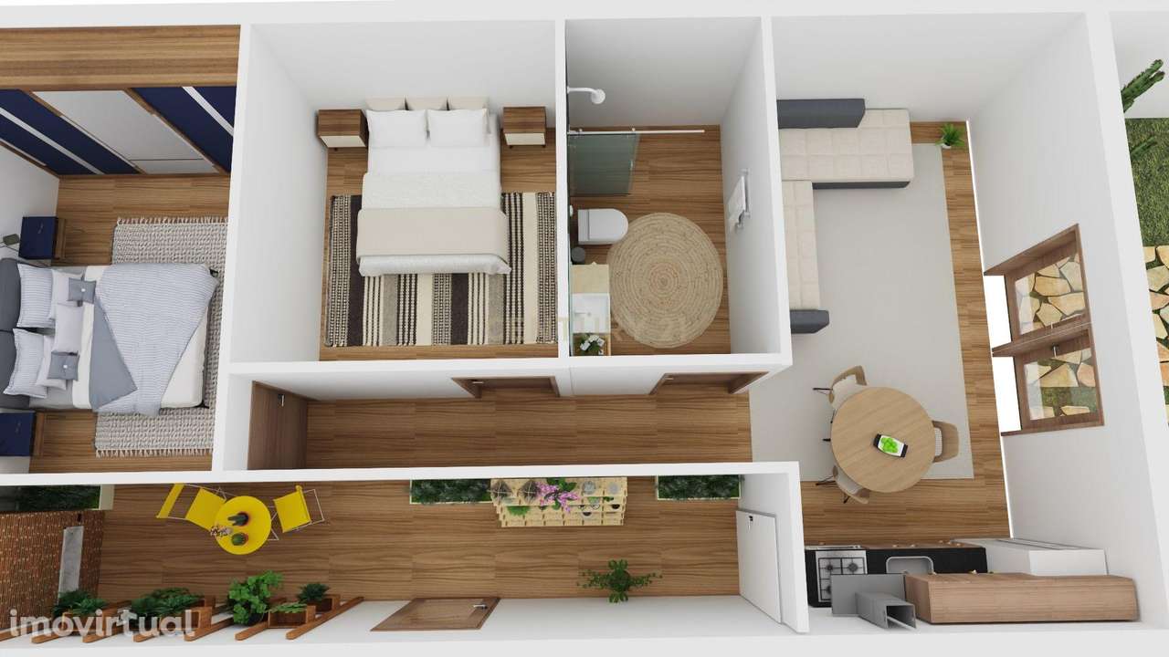 Casa em pedra na zona do Geres com churrasqueira e jardim interior - Grande imagem: 5/35