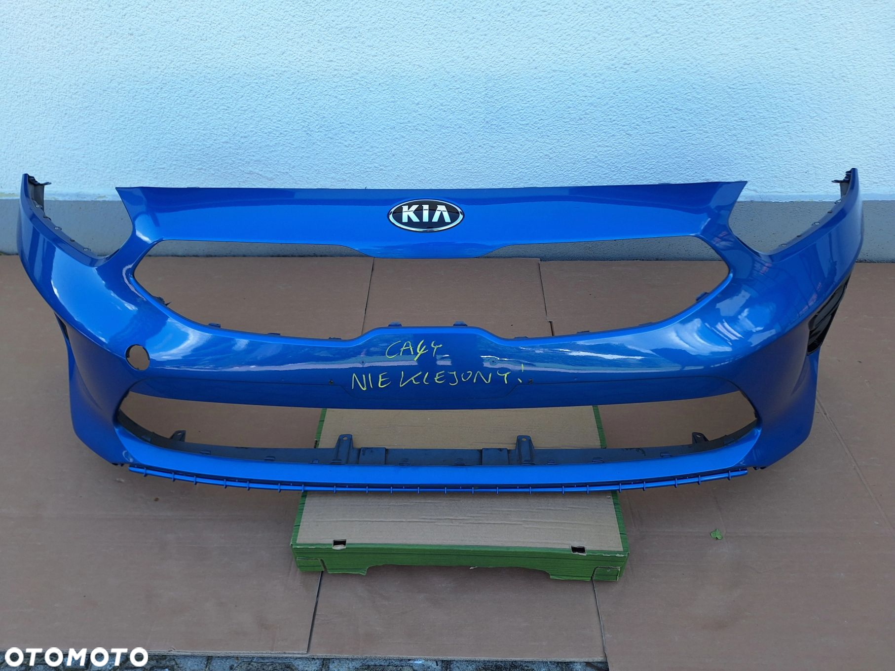 KIA CEED III 18- CAŁY-NIE KLEJONY! ZDERZAK PRZÓD PRZEDNI+KRATKA ORYG. KIA 86511-J7000 WYSYŁKA 24H - 2